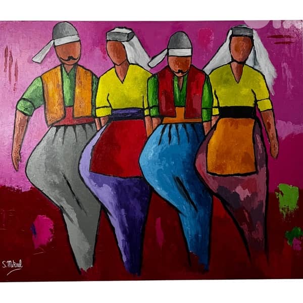 lebanese art canvas reprint. 4