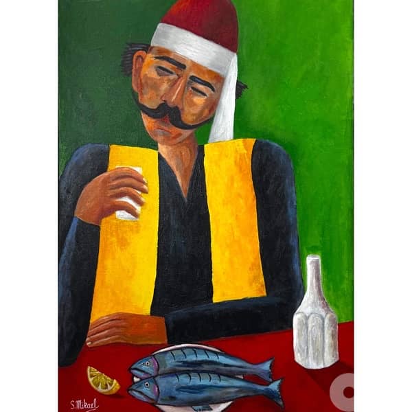 lebanese art canvas reprint. 5