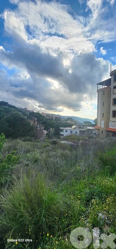 690m land zone 30/60 3Floors+Roof Qobeih main road Ras Metn Hammana