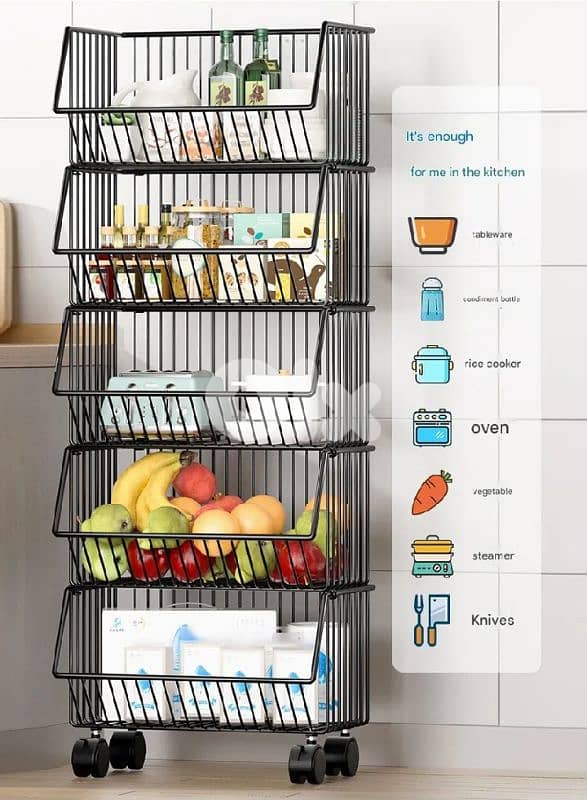 3-Tier Kitchen Vegetable / with delivery 1