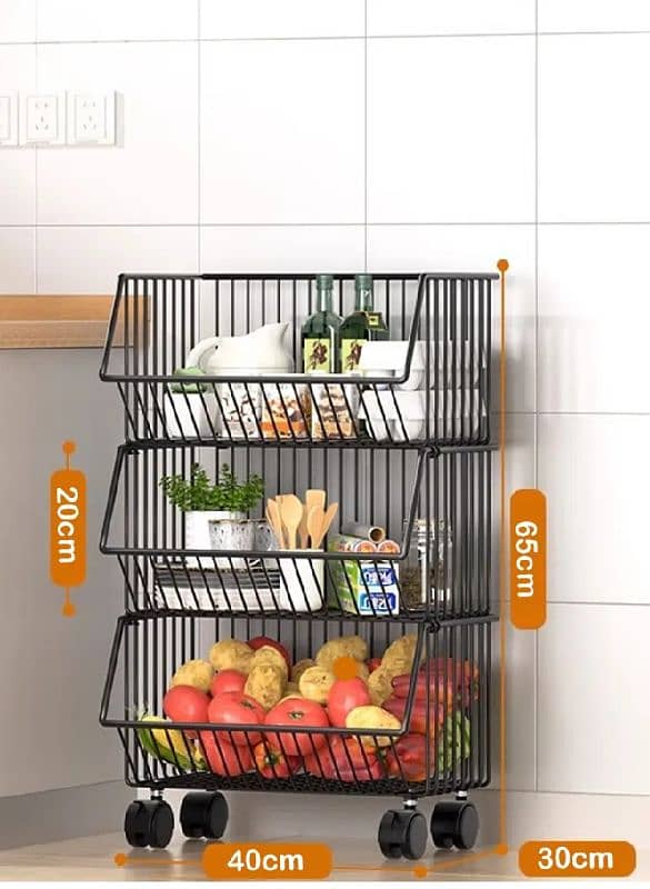 3-Tier Kitchen Vegetable / with delivery 3