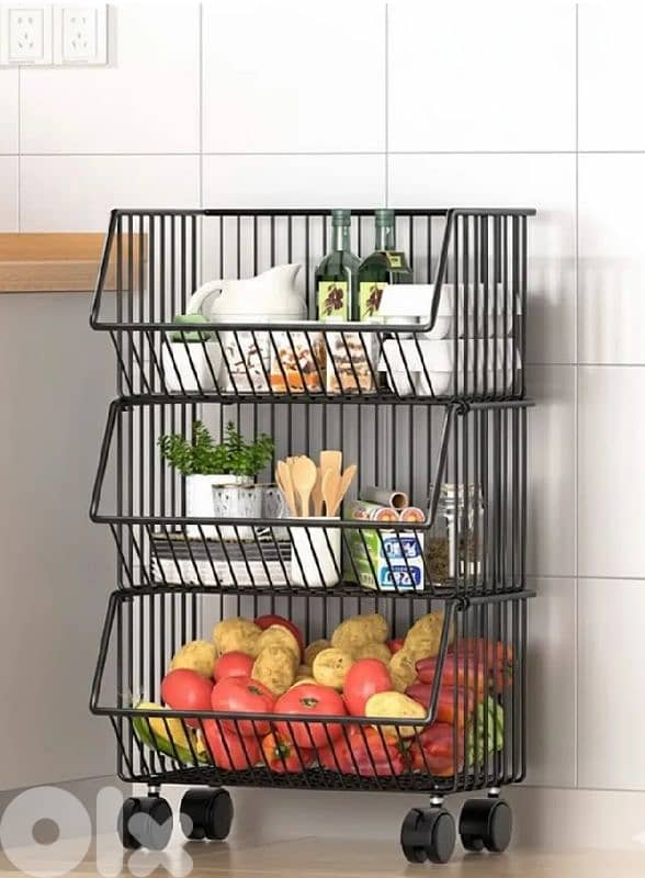 3-Tier Kitchen Vegetable / with delivery 4