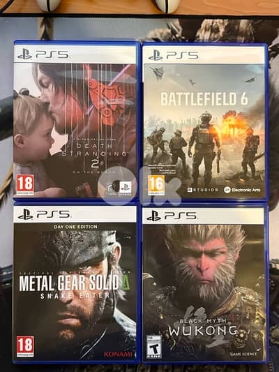 PS5 Games for Sale or Trade