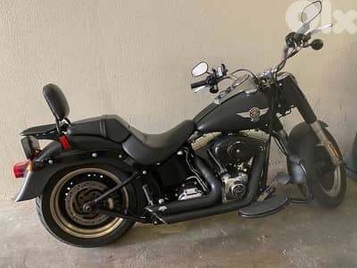 Harley davidson fat boy as new