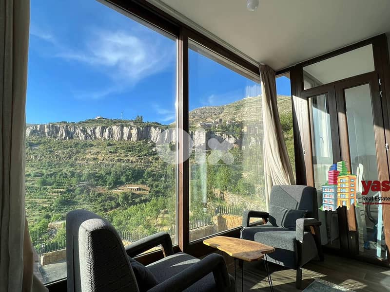 Faraya 65m2 | New Chalet | Furnished | Astonishing View | Calm| DA 2