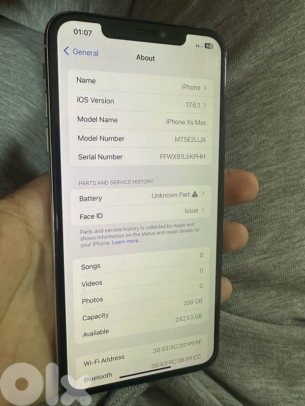 iphone xsmax 256gb 4