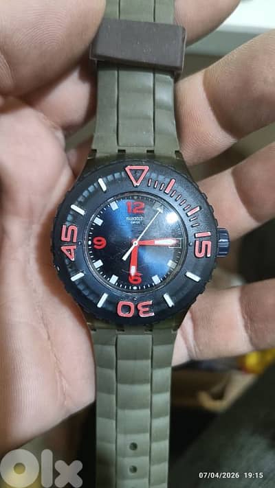 سواتش  swatch نضيفه ماشيه تمام