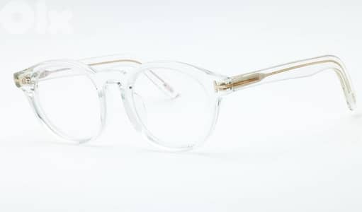 New Tom Ford FT TF5931-DB 026 Round Transparent Men's Eyeglasses Frame