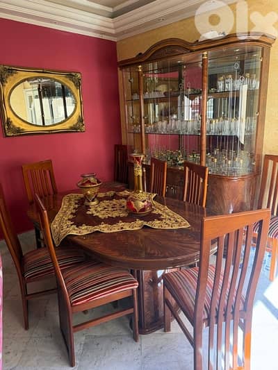 Dining Room (Everything Table&chairs&closet) طاولة سفرة و كل توابعها