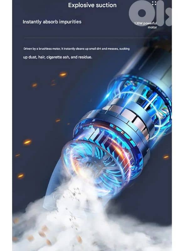 Rechargeable Handheld Vacuum / with delivery 5