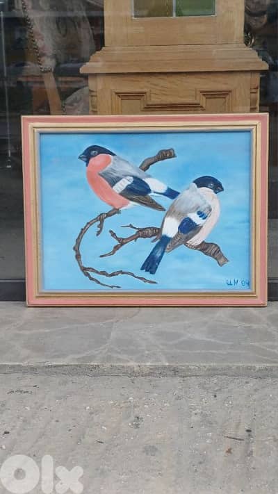 لوحة رسم زيتي