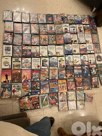 sega and nintendo CIB games