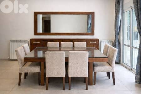 American Walnut Dining Room – Full Set | Excellent Condition