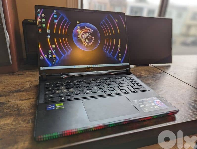 MSI Raider Ge68hx 13vf gaming laptop 1