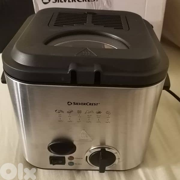 Mini-fritteuse silver crest delivery available 1