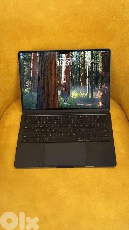 Barely Used Like New In Box - Apple MacBook Air 13.6" Laptop - Black 1