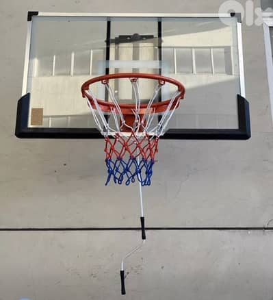 240$ basketball hoop mounted Backboard( 140cmx80cm)Tempered glass