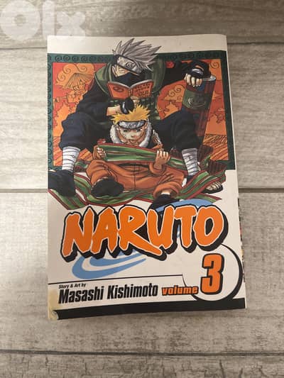 NARUTO volume 3 manga book