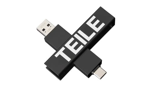 TEILE Elektronik STICK 1TB SSD DJ USB Stick