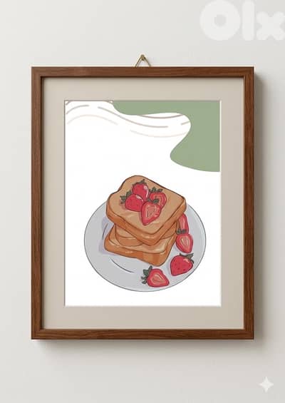 Frames for the kitchen decor