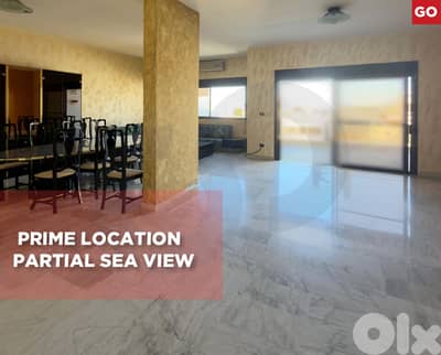 Prime location , Partial sea view , kfarhbab/كفرحباب REF#GO134656