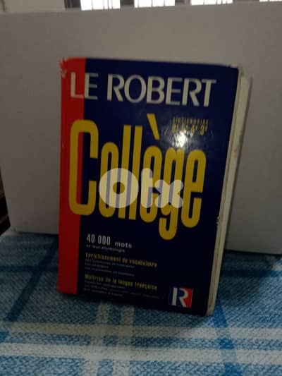 le robert dictionaire