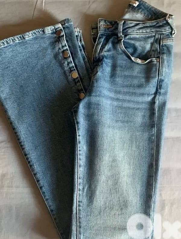 denim jeans & cardigan 2