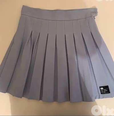 Bershka light blue skirt