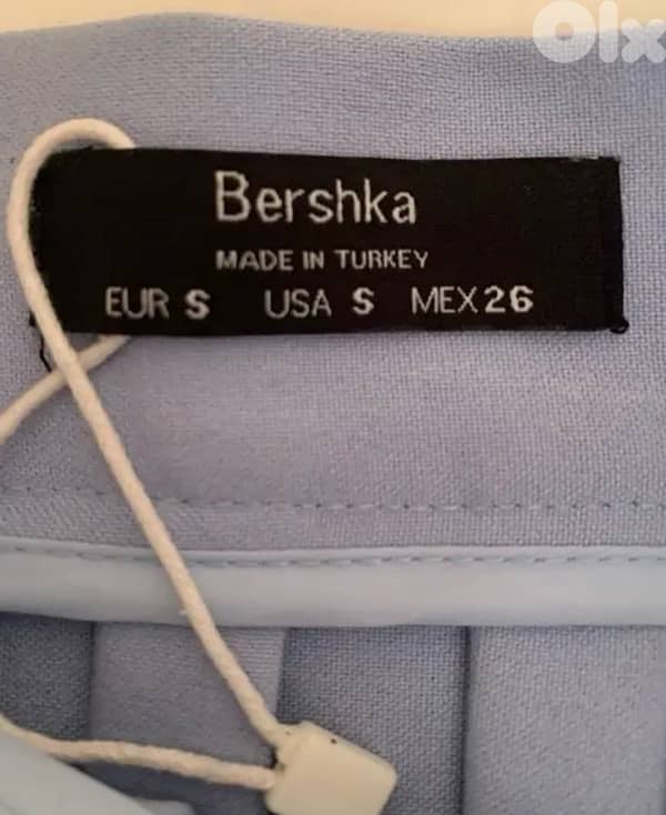 Bershka light blue skirt 3