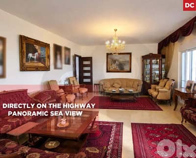 Directly on the Highway,Panoramic sea view, Okaibe/ عقيبة REF#DC134671