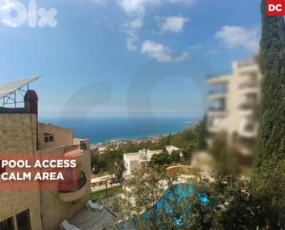 2 balconies/Easy access/Halat, Jbeil/حالات – جبيل/ REF#DC134673 !