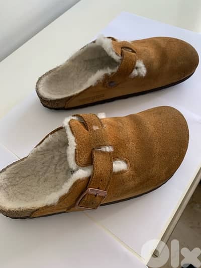 Birkenstock Boston Shearling slze women’s 39