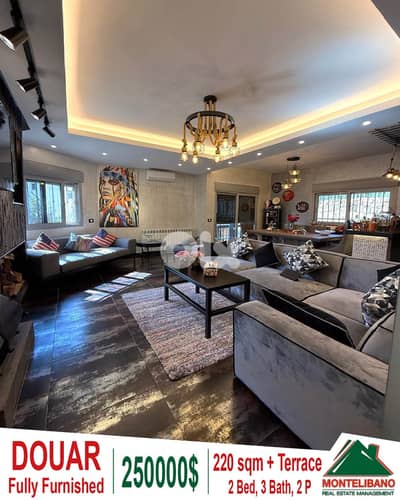 220 sqm Apartment For Sale in Douar دوار with Terrace