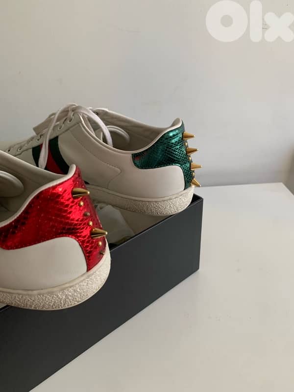Gucci sneaker size 39 - Gucci Ace Studded Pearl 2