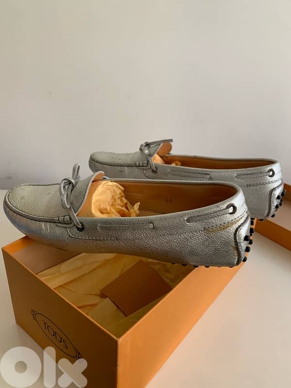 Tod’s mocassin size 40 - silver color 2