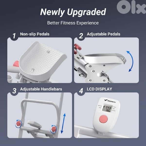 Foldable Stair Stepper Machine 5