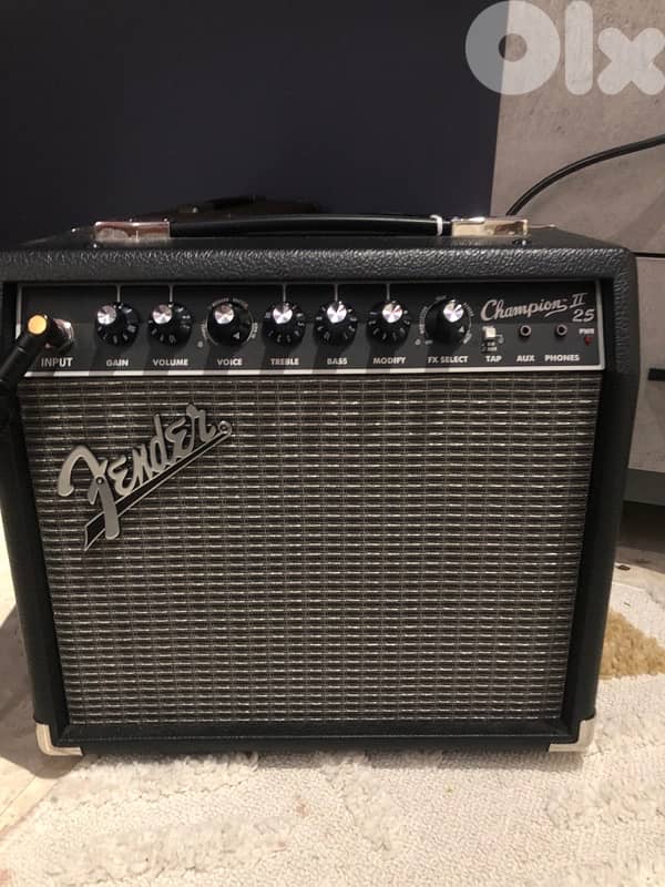 guitar and amp 1