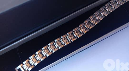 Men’s Solid Silver Bracelet – Heavy, Clean, Almost New + Box