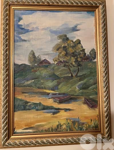 Tableau huile sur toile