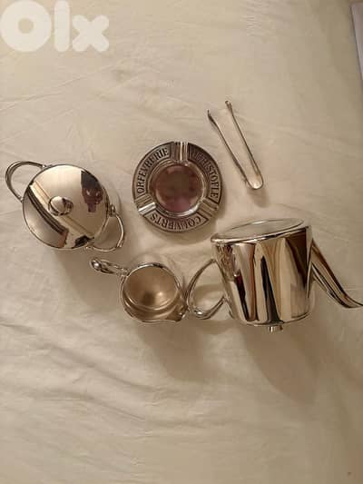 Service à thé en argenterie Christoffle