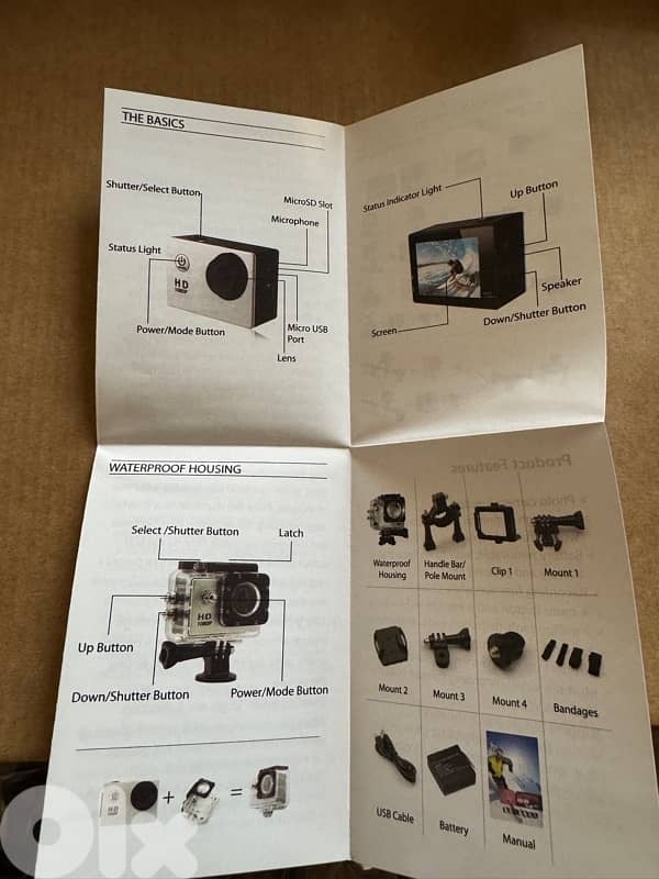 1080 HD camera for all activities brand new 2