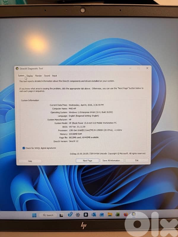 HP Z Book Power G10 Mobile Workstation PC 4