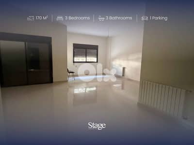 SPACIOUS GROUND-FLOOR APARTMENT WITH 90SQM TERRACE IN BSALIM-CALM AREA