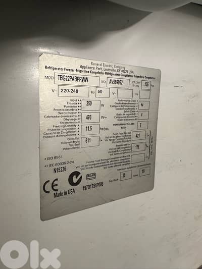 refrigerator General Electric