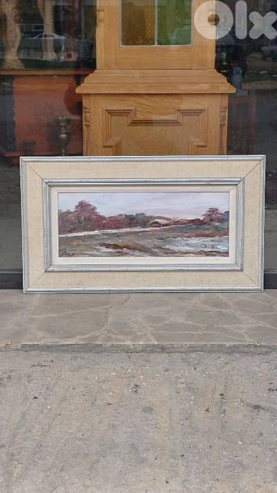 لوحة رسم زيتي اوروبية