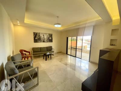 200 SQM Semi- Furnished Apartment in Sahel Alma + with Sea View