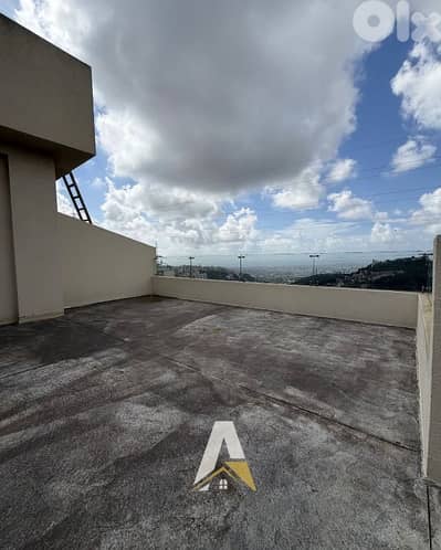 370 SQM Brand New Duplex In Ain Saadeh With Sea View