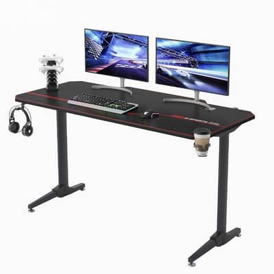 sogesfurniture T- Shape rectangular Gaming Desk Computer.