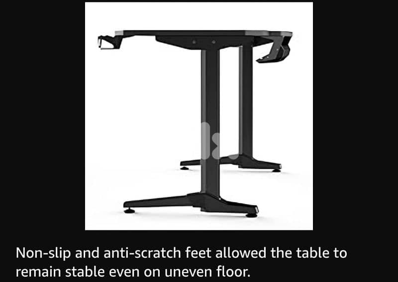 sogesfurniture T- Shape rectangular Gaming Desk Computer. 17
