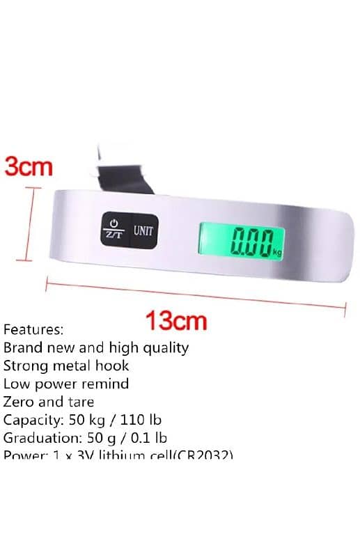 Digital Luggage Scale 2